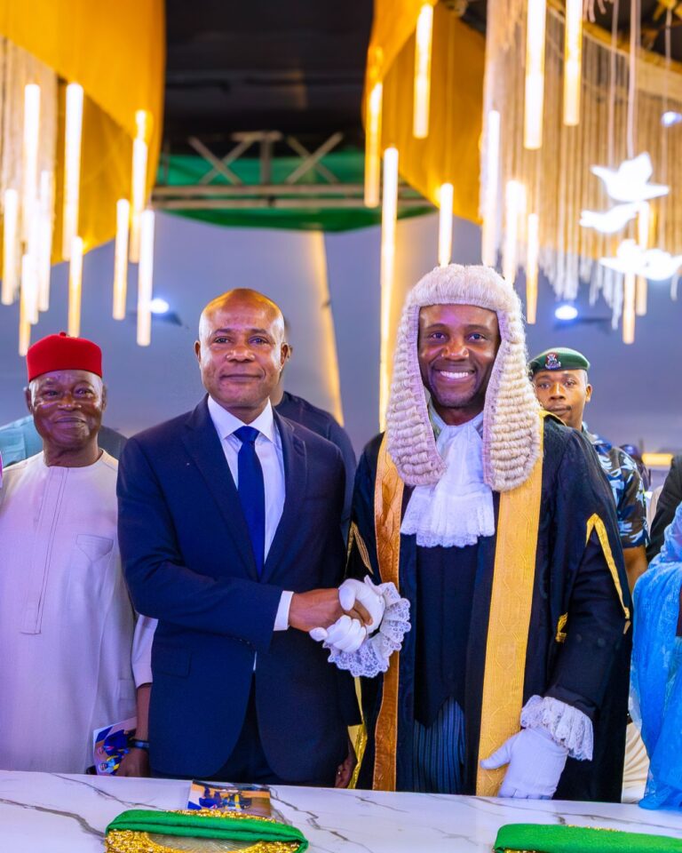 ‎Governor Mbah Lauds Dr. Udeh’s Diligence, Integrity on SAN Elevation‎